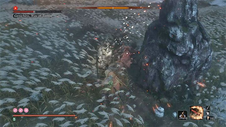 Pierwszy boss do pokonania w ścisłym finale gry to Genichiro, Way of Tomoe - Zakończenie 2: Zerwanie nieśmiertelności (Immortal Severance) - Sekiro Shadows Die Twice - poradnik do gry