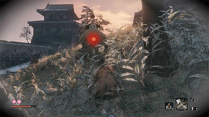 Pełne skradanie się nie jest przede wszystkim możliwe w trakcie walk z bossami - Sekiro Shadows Die Twice - poradnik do gry