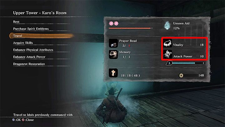 W Sekiro główny bohater opisany jest trzema parametrami - żywotnością (Vitality), posturą (Posture) oraz siłą ataku (Attack Power) - Rozwój postaci w Sekiro Shadows Die Twice - Sekiro Shadows Die Twice - poradnik do gry