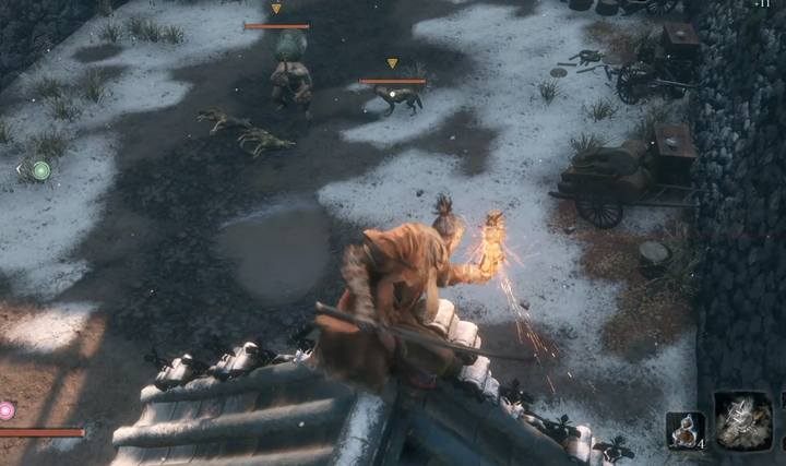 Gdy ulepszysz Shuriken, będziesz mógł załadować atak - Wmontowany shuriken | Narzędzia protezy w Sekiro Shadows Die Twice - Sekiro Shadows Die Twice - poradnik do gry