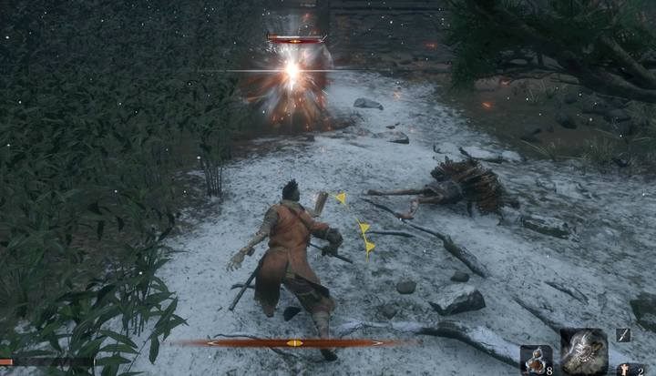 Kolejna wersja Shurikena nie różni się wiele od poprzednika - Wmontowany shuriken | Narzędzia protezy w Sekiro Shadows Die Twice - Sekiro Shadows Die Twice - poradnik do gry