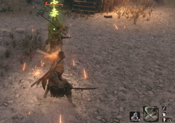 Wykonanie pełnej kombinacji ataku z użyciem Sabimaru zatruwa wroga - Sabimaru | Narzędzia protezy w Sekiro Shadows Die Twice - Sekiro Shadows Die Twice - poradnik do gry