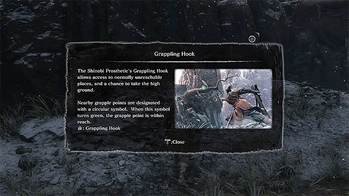 Hak z liną automatycznie otrzymasz po ukończeniu prologu, czyli po tym jak po raz pierwszy znajdziesz się w Zaniedbanej Świątyni (Dilapidated Temple) i spotkasz się z Rzeźbiarzem (Sculptor) - Hak z liną | Narzędzia protezy w Sekiro Shadows Die Twice - Sekiro Shadows Die Twice - poradnik do gry