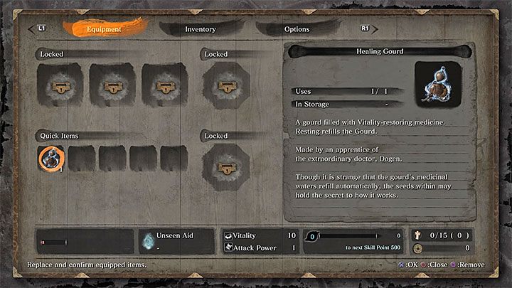 Otrzymasz katanę Kusabimaru - od tego momentu możesz atakować wrogów - Prolog | Solucja Sekiro Shadows Die Twice - Sekiro Shadows Die Twice - poradnik do gry