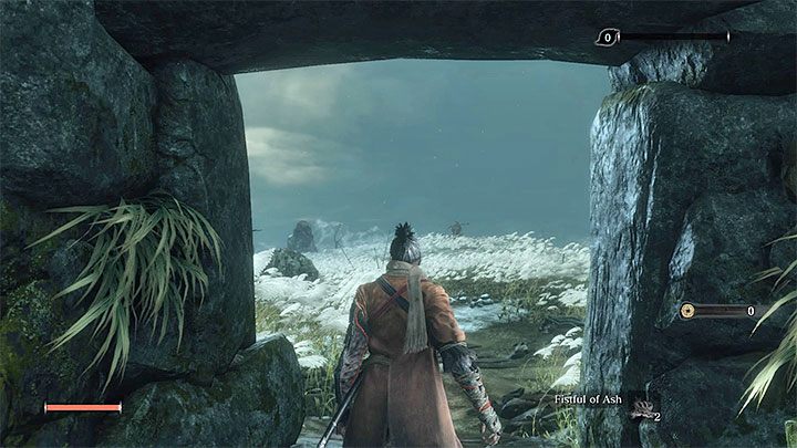 Podejdź do krawędzi, opuść się i przemieść w bok - Prolog | Solucja Sekiro Shadows Die Twice - Sekiro Shadows Die Twice - poradnik do gry