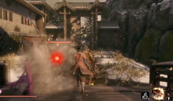 Boss Lone Shadow Masanaga jest przeciwnikiem opcjonalnym - Lone Shadow Masanaga | Boss w Sekiro Shadows Die Twice - Sekiro Shadows Die Twice - poradnik do gry