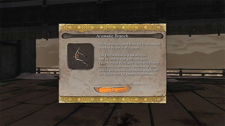 Mowa tu o czterech przedmiotach questowych, które możesz pozyskać dzięki pokonaniu różnych głównych bossów gry - Jak dostać się do Źródlanego Pałacu w Sekiro? - Sekiro Shadows Die Twice - poradnik do gry