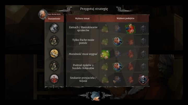Wieczorem czekają cię negocjacje z Jean - Nicolas Pache - Dzień 16 - Laurent Pascal, tkacz - Solucja We The Revolution - We. the Revolution - poradnik do gry