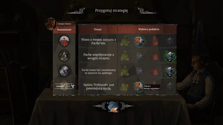 Po chwili, czekają cię również negocjacje z Georgesem Dantomem - Dzień 17 - Percivall Hill, brytyjski medyk - Solucja We The Revolution - We. the Revolution - poradnik do gry