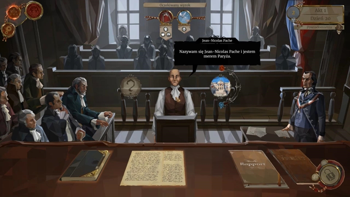 Możliwość Pomyłek: 1 - Dzień 20 i 21 - Jean Nicolas Pache, mer Paryża - Solucja We The Revolution - We. the Revolution - poradnik do gry