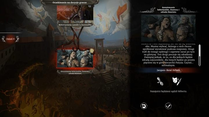 Wieczorem wybierz sposób spędzania wolnego czasu w domu - Dzień 11 - Gabriel Rouzet - Solucja We The Revolution - We. the Revolution - poradnik do gry