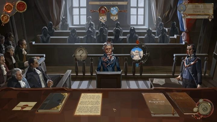 Możliwość Pomyłek: 2 - Dzień 14 - Maximillien de Robespierre, sędzia - Solucja We The Revolution - We. the Revolution - poradnik do gry
