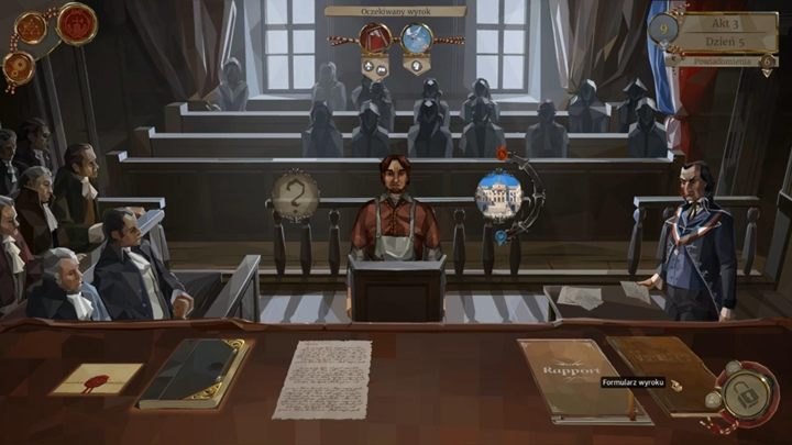 Możliwość Pomyłek: 1 - Dzień 5 - Marcus Pinnet - Solucja We The Revolution - We. the Revolution - poradnik do gry