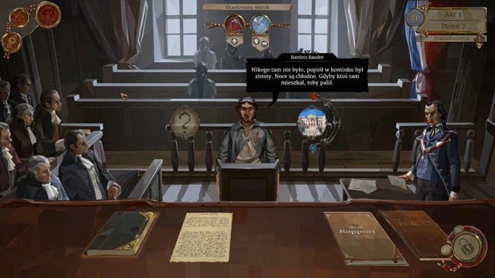 Możliwość Pomyłek: 1 - Dzień 7 - Bastien Baudet, piekarz - Solucja We The Revolution - We. the Revolution - poradnik do gry