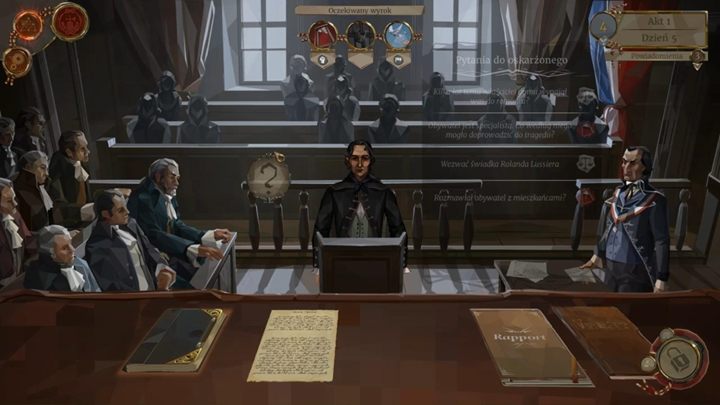 Możliwość Pomyłek: 1 - Dzień 5 - Maurice Lortie - budowniczy - Solucja We The Revolution - We. the Revolution - poradnik do gry