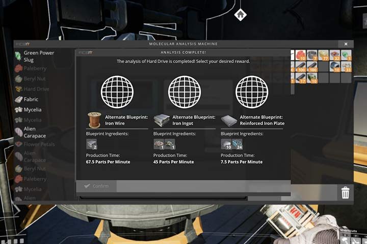 Dyski twarde zapewniają możliwość wykorzystania nowych projektów, które możesz wykorzystać w obiektach produkcyjnych. - Osiągnięcia oraz odkrycia w Satisfactory - Satisfactory - poradnik do gry