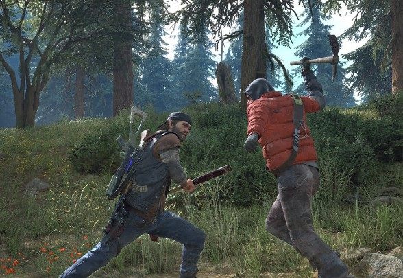 W walce w zwarciu niezbędna jest broń biała, umożliwia ona ucieczkę od przeciwników - Days Gone: Bronie i walka - Days Gone - poradnik do gry