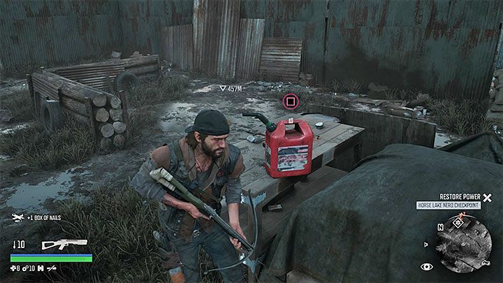 Skorzystanie z kanistra z benzyną to najlepszy sposób na zatakowanie motocykla - Days Gone: Paliwo do motora - jak zdobyć? - Days Gone - poradnik do gry