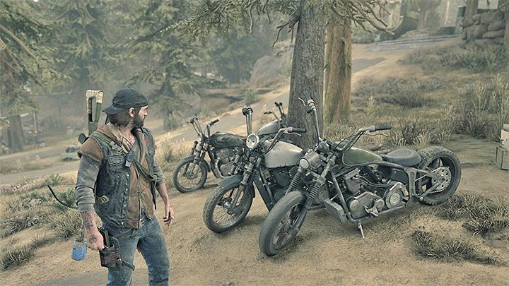 Wszystkie inne motocykle pozbawione ikon interakcji są niedostępne dla Deacona - Days Gone: Inny motor - czy mogę skorzystać? - Days Gone - poradnik do gry