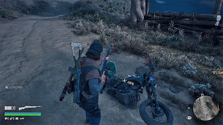 Jeżeli spadłeś z motocykla to nie możesz od razu kontynuować jazdy - Days Gone: Upadki z motocykla - jak unikać? - Days Gone - poradnik do gry