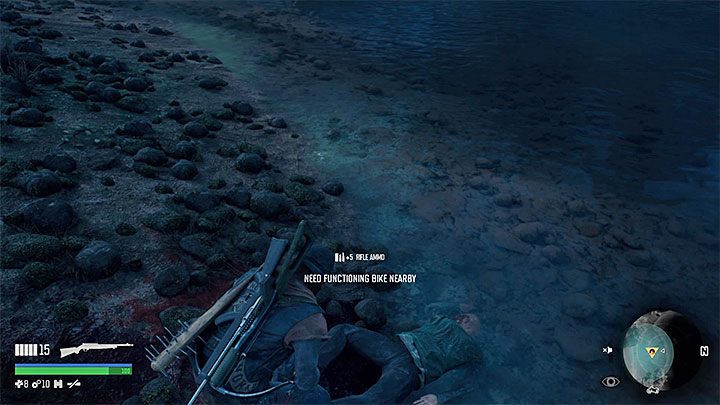 Dla przypomnienia misja Spizgany jak delfin dotyczy wytropienia naćpanego motocyklisty (Drifter), który odpowiedzialny jest za śmierć kilku osób z obozu Copelanda - Days Gone: Spizgany jak delfin - dlaczego nie mogę dokończyć misji? - Days Gone - poradnik do gry