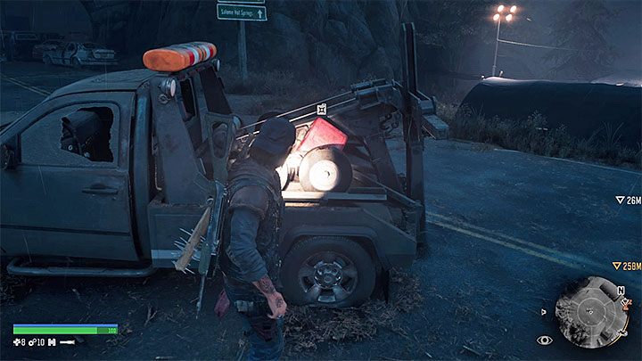Odszukaj kanister z benzyną na terenie posterunku NERO - Days Gone: Spizgany jak delfin - dlaczego nie mogę dokończyć misji? - Days Gone - poradnik do gry