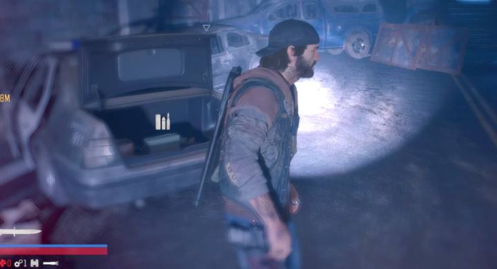 Samochody policyjne to pewne źródło darmowej amunicji - Days Gone: Zapasy amunicji, lekarstw - jak uzupełniać? - Days Gone - poradnik do gry