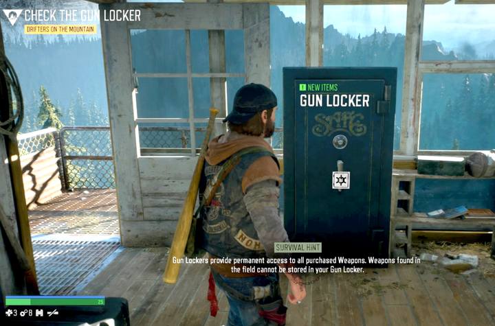 Także w szafkach w kryjówkach zakupisz amunicję - Days Gone: Zapasy amunicji, lekarstw - jak uzupełniać? - Days Gone - poradnik do gry