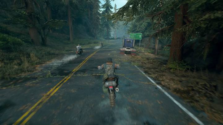 W prologu jeszcze masz motocykl... - Days Gone: W pogoni za Leonem - solucja, opis przejścia - Days Gone - poradnik do gry