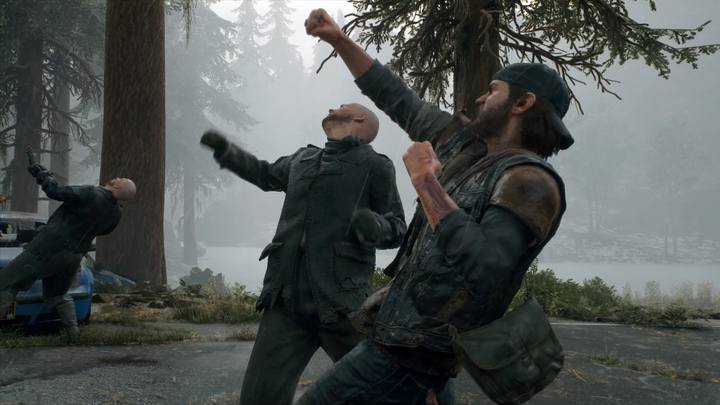 W dalszej części gry nie będziesz walczył na pięści, a z użyciem noża lub innych broni walki wręcz - Days Gone: W pogoni za Leonem - solucja, opis przejścia - Days Gone - poradnik do gry