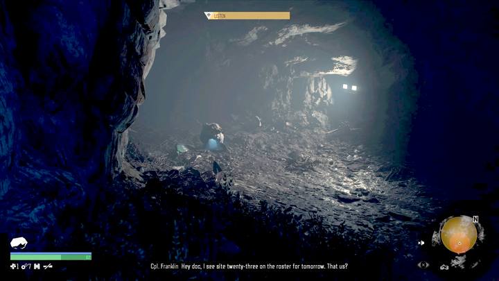 Zbliż się do jaskini i ukryj się w krzewach - Days Gone: W pogoni za Leonem - solucja, opis przejścia - Days Gone - poradnik do gry