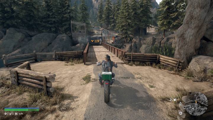 Do obozu prowadzi jedyna droga przez most - Days Gone: W pogoni za Leonem - solucja, opis przejścia - Days Gone - poradnik do gry