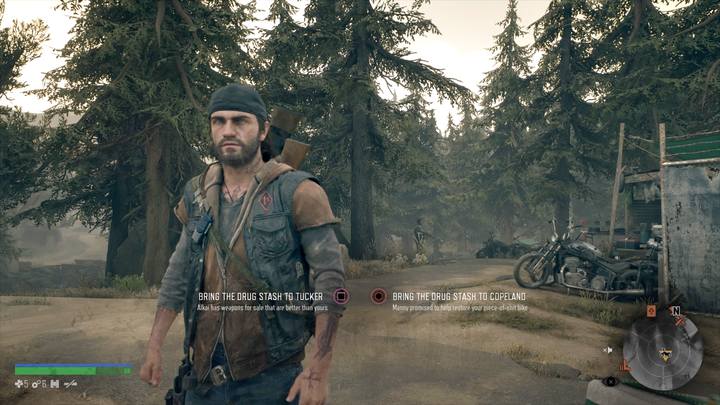 Po niedługiej chwili podejmiesz decyzję, która będzie miała znaczenie dla dalszej rozgrywki - Days Gone: W pogoni za Leonem - solucja, opis przejścia - Days Gone - poradnik do gry