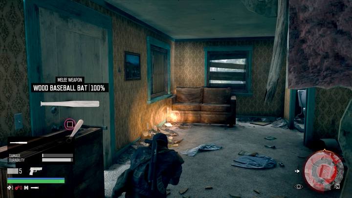 W budynkach często znajdziesz liczne przedmioty craftingowe i proste bronie do walki wręcz - Days Gone: Ostra jazda - solucja, opis przejścia - Days Gone - poradnik do gry