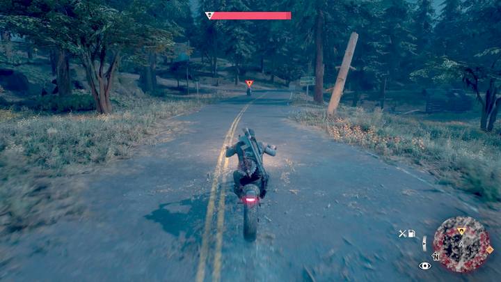 Przy pościgach tego typu przydaje się podręczny SMG oraz nitro do motocyklu - Days Gone: Ostra jazda - solucja, opis przejścia - Days Gone - poradnik do gry