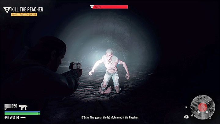 Tuż po rozpoczęciu bitwy załącz skupienie i ostrzelaj zbliżającego się potwora - Days Gone: Boss Biegacz - jak zabić? - Days Gone - poradnik do gry