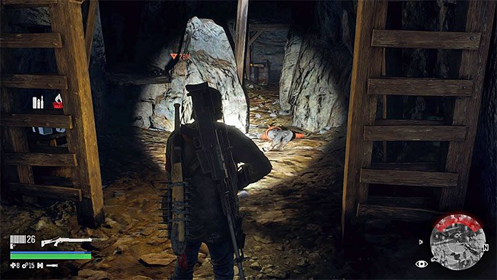 Kopiec 7 odnajdziesz tuż po skorzystaniu z drabiny prowadzącej na wyższy poziom kopalni i pokonaniu pierwszej grupy przeciwników - Days Gone: I kamieni kupa - jak zdobyć trofeum? - Days Gone - poradnik do gry