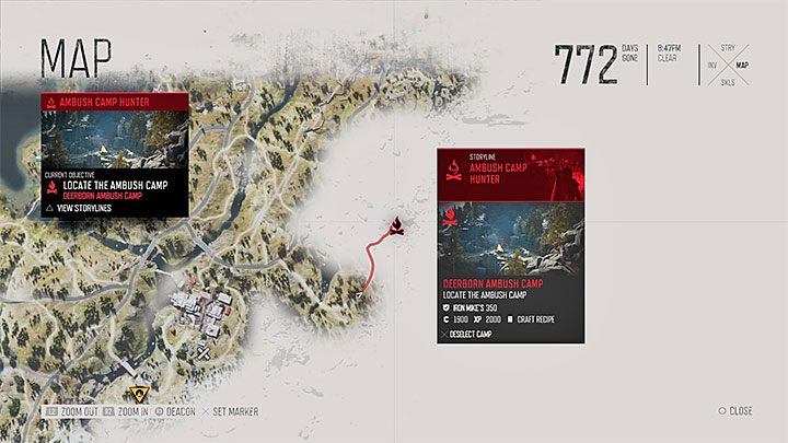 Jak odblokować ten typ bełtów: Ta odmiana bełtów jest nagrodą za przejęcie Obozu wypadowego w Deerborn (Deerborn Ambush Camp) - Days Gone: Różnorodność nadaje życiu smaku - jak zdobyć trofeum? - Days Gone - poradnik do gry