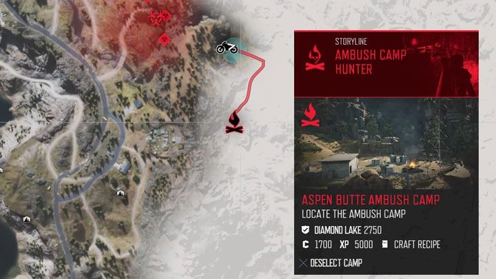 Jak odblokować ten typ bełtów: Ta odmiana bełtów jest nagrodą za przejęcie Obozu wypadowego w Aspen Butte (Aspen Butte Ambush Camp) - Days Gone: Różnorodność nadaje życiu smaku - jak zdobyć trofeum? - Days Gone - poradnik do gry