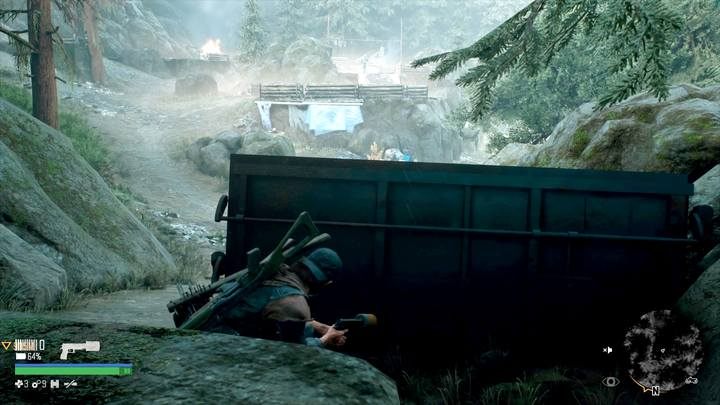 Warto rozpocząć eliminację wrogów po cichu, o ile masz taką możliwość - Days Gone: Aktywności poboczne - rodzaje - Days Gone - poradnik do gry