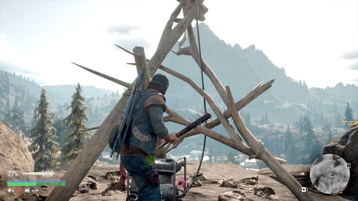 Jest to pierwszy sekret tego typu, więc zasługuje na większą uwagę - Days Gone: Belknap - wszystkie sekrety i znajdźki, mapa - Days Gone - poradnik do gry