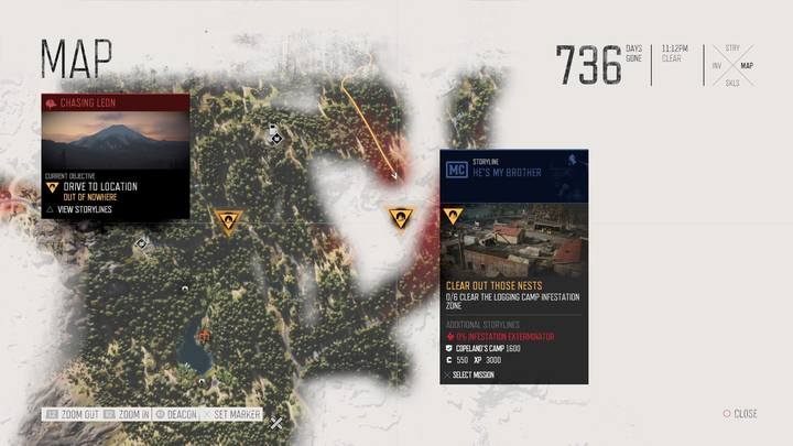 Misja ta rozpocznie się, gdy znajdziesz się blisko tartaku, który musisz oczyścić z mutantów (po zakończeniu misji Dym na górze) - Days Gone: To mój brat - solucja, opis przejścia - Days Gone - poradnik do gry