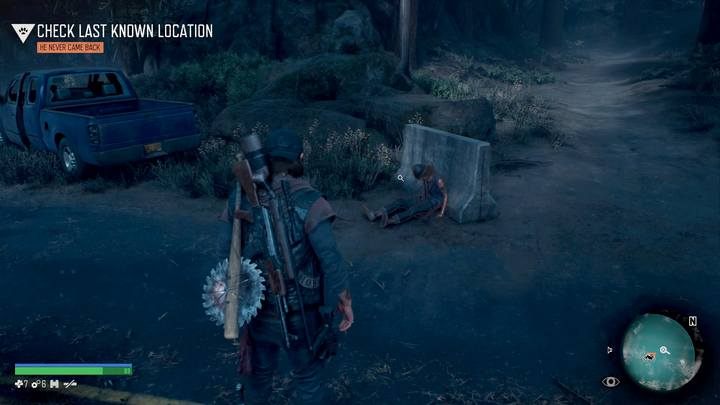 Pierwszy trup - Days Gone: W obronie słabych - solucja, opis przejścia - Days Gone - poradnik do gry