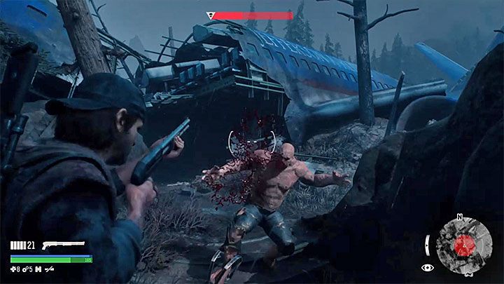 Po tym jak Łamacz zauważy bohatera pozwól na to żeby wyruszył w jego stronę i wycofaj się w okolice rozstawionej wcześniej pułapki - Days Gone: Boss Łamacz w Grać całą noc - jak zabić? - Days Gone - poradnik do gry