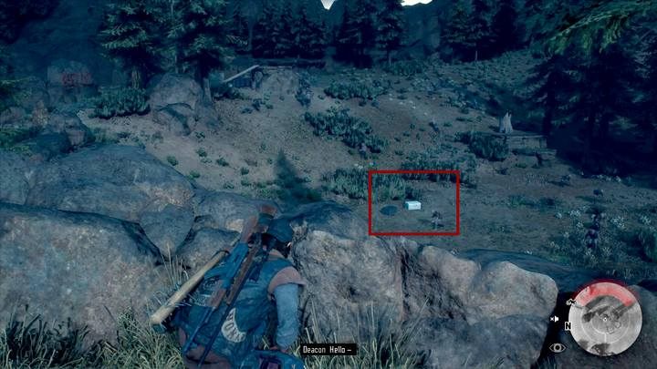 Gdy w końcu dotrzesz na miejsce, zbierz komunikator, który pozostawili po sobie agenci z NERO (najpierw wyeliminuj zagrożenie) - Days Gone: Pamiętam - solucja, opis przejścia - Days Gone - poradnik do gry