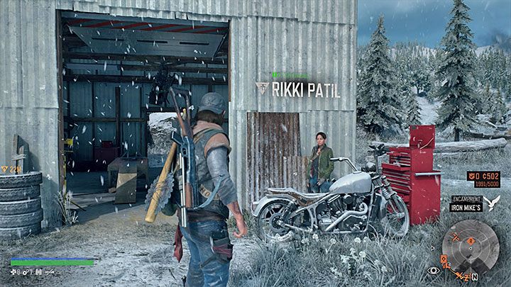 Efektem wszystkich opisanych powyżej działań będzie doprowadzenie do spotkania z przywódcą obozu Żelaznym Mikeem (Iron Mike) - Days Gone: Obóz Żelaznego Mikea | Obozowiska - Days Gone - poradnik do gry
