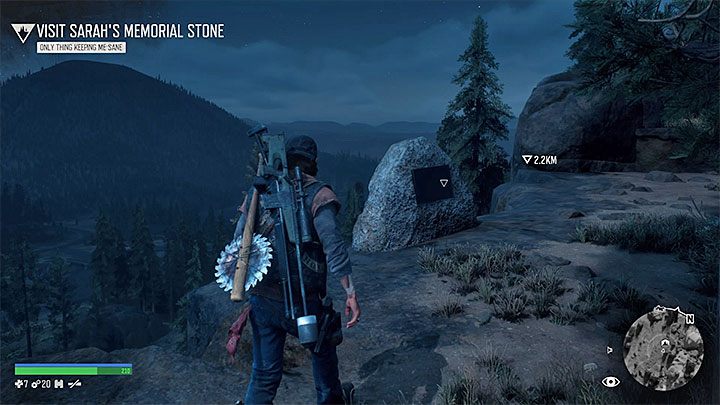 Cel podróży jest pokazany na dołączonym obrazku - Days Gone: Żelazny Stok - wszystkie sekrety i znajdźki, mapa - Days Gone - poradnik do gry
