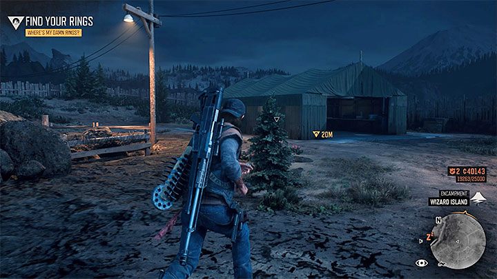 Niektóre z zaznaczonych na naszej mapie sekretów znajdują się w namiocie pułkownika Garreta - Days Gone: Crater Lake - wszystkie sekrety i znajdźki, mapa - Days Gone - poradnik do gry