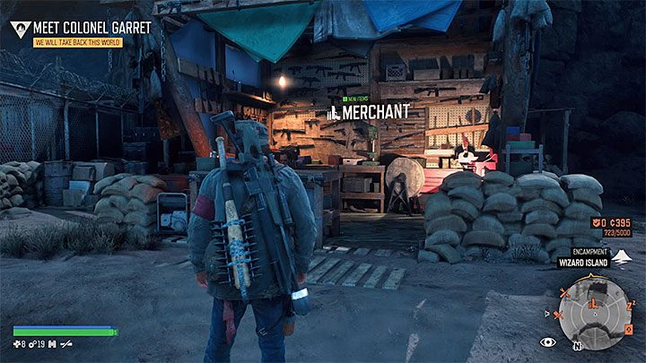 Mechanik z Wyspy Magów nie oferuje niestety żadnych części - Days Gone: Wyspa Magów | Obozowiska - Days Gone - poradnik do gry