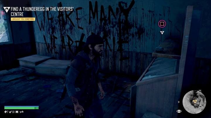 Wejdź do sklepu przy wejściu do jaskiń Belknap, gdzie znajdziesz ciekawą skałę - Days Gone: Jesteś bezpieczna - solucja, opis przejścia - Days Gone - poradnik do gry